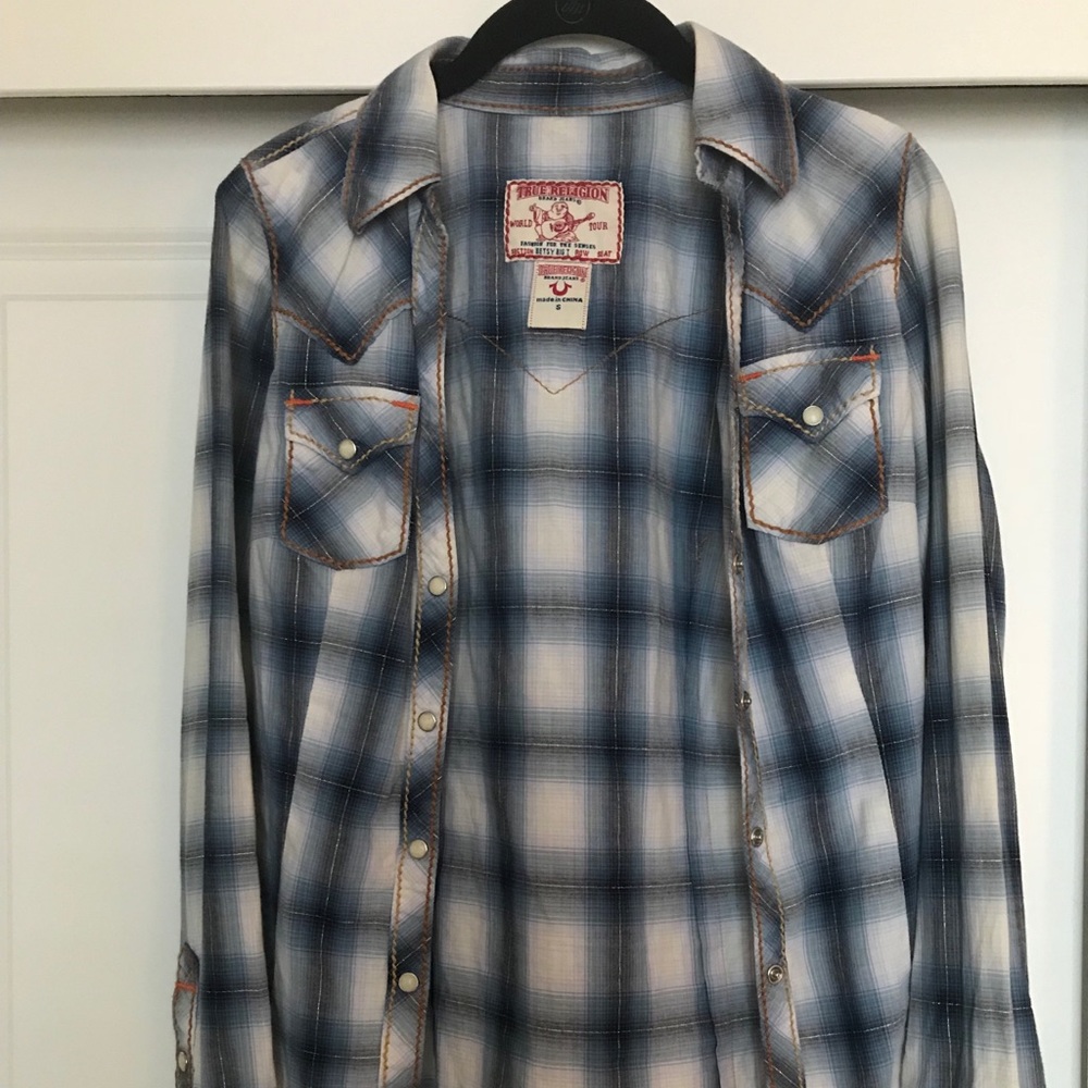 True Religion, western button up